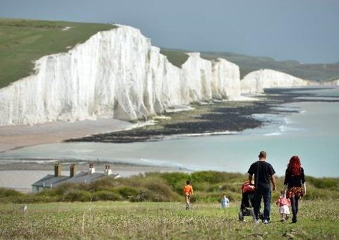 Seven Sisters - Blow the cobwebs away and enjoy the South Downs National Park. Whether you park at Cuckmere (charge applies) and walk down to the beach or take on the challenge of walking some of the steep Seven Sisters along from Birling Gap.