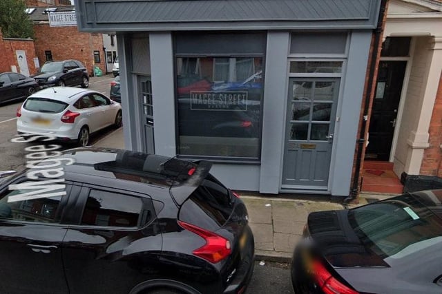 4.8 Stars - Magee Street Bakery, 32b Derby Road, Northampton - 319 Google reviews. "Great place, good coffee and treats"