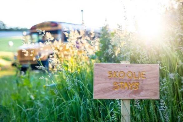 SKOOLIE STAYS. Photo by Visit Eastbourne. SUS-220118-102426001