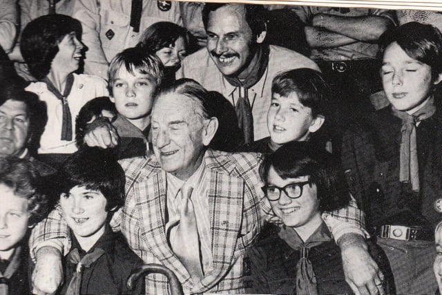 Ralph Reader with the WAGS Gang in 1973.