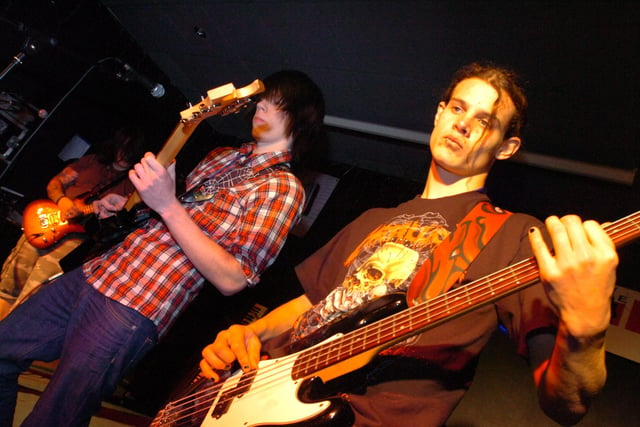 Battle of the bands at Radius club, Northminster Road in 2008