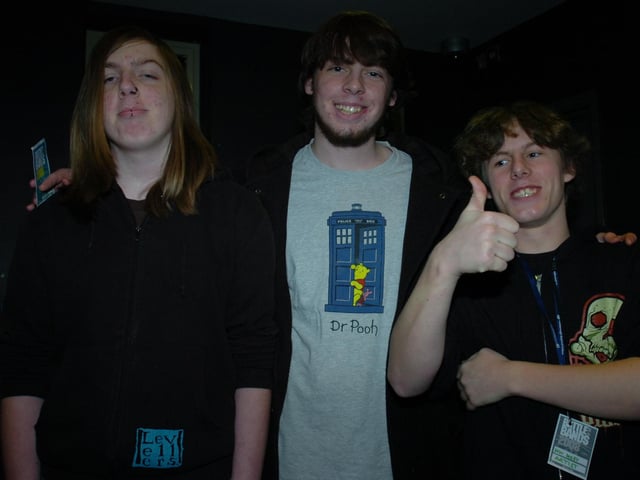 Battle of the bands at Radius club, Northminster Road in 2008