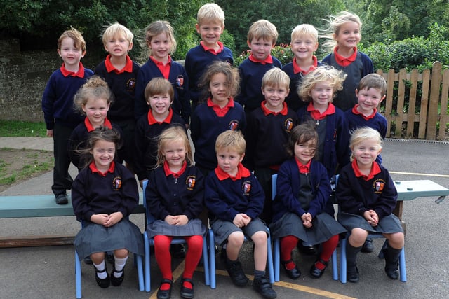 Reception class at St Philip Howard Catholic School in 2013