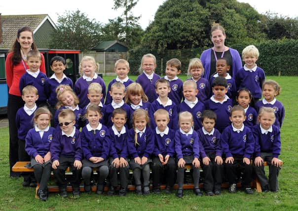 Reception class at St Catherine's Primary School in 2013