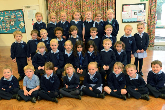 Reception class at East Preston Infant School  in 2013