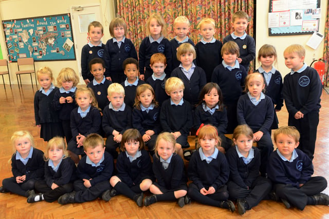 Reception class at East Preston Infant School in 2013