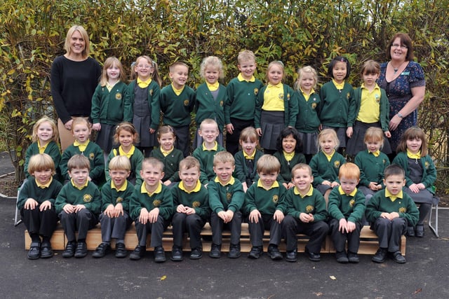 Reception class at Summerlea Primary School in 2013