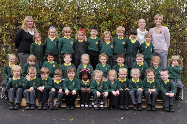 Reception class at Summerlea Primary School in 2013