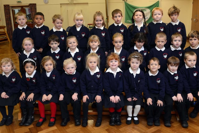 Reception class at Georgian Gardens Primary School in 2013