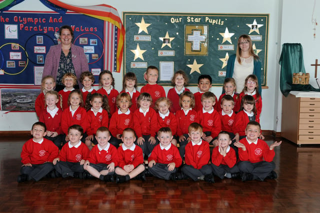 Reception class at English Martyrs Catholic Primary School in 2012