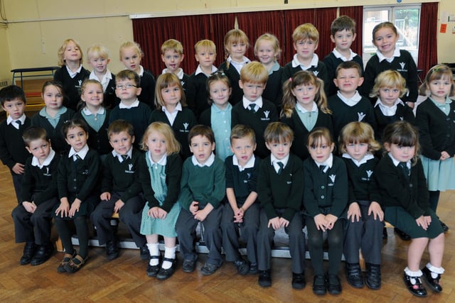 Reception class at Vale School in 2012