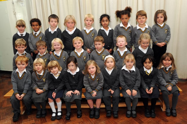 Reception class at West Park School in 2012