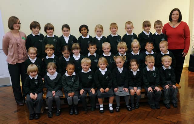 Reception class at Whytemead Primary School in 2012