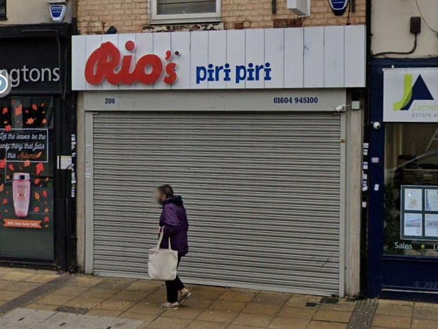 5-star: Rio Piri Piri
206 Wellingborough Road Northampton NN1 4EE
Inspected November 18, 2020