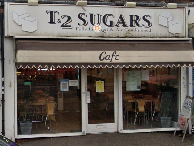 5-star: T 2 Sugars
295 Wellingborough Road Northampton NN1 4EW
Inspected April 30, 2018