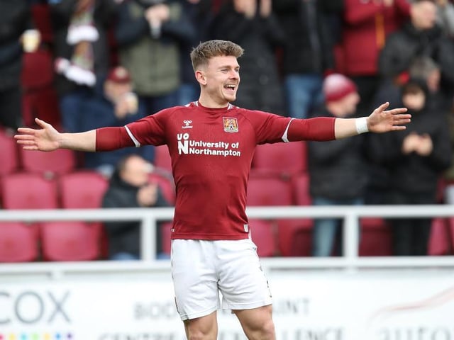 Heavily influential in a strong team performance. Had a hand in all three goals, winning the corner for the first, brilliantly curling home the second and then setting up Ashley-Seal's stoppage-time third. Also missed two good chances and linked well with team-mates throughout. Up there with one of his best games of the season... 8.5 CHRON STAR MAN