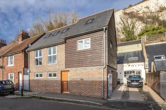 Offers of more than £1,000,000 are invited for this property for this contemporary townhouse in South Street, Lewes SUS-220703-134628001