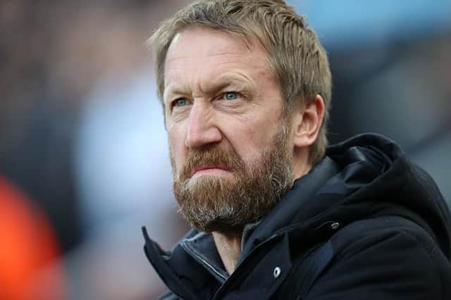 Brighton and Hove Albion head coach Graham Potter has some tough choices to make ahead of their showdown with Liverpool at the Amex Stadium