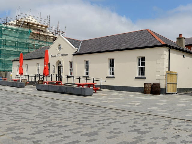 Walled City Brewery at Ebrington Square. DER2126GS - 118