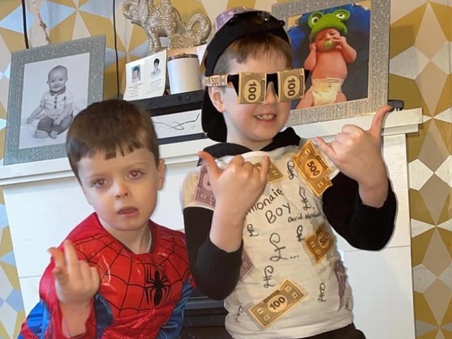 Spiderman and Billionaire Boy