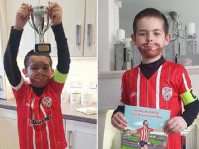 Ethan as Ryan McBride, Number 5.