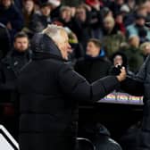 OCCASIONS: Chris Wilder with Liverpool manager Jurgen Klopp