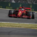 Ferrari's Sebastian Vettel during third practice of the 70th Anniversary Formula One Grand Prix at Silverstone Race circuit, Northampton. PIC: PA