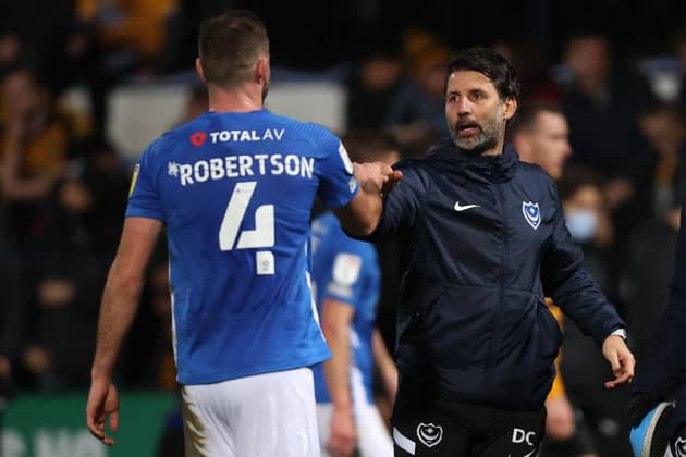 Danny Cowley was axed by Portsmouth earlier this year. Image: Julian Finney/Getty Images