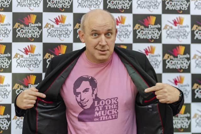 Tim Vine's tour was originally planned for 2020. Photo by Euan Cherry/Getty Images