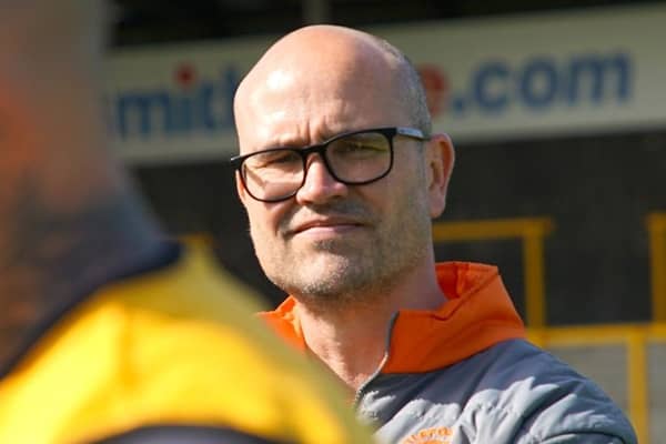 Craig Lingard is preparing for his first game as head coach. (Photo: Castleford Tigers)