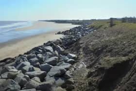 A view of the site proposed for homes off South Promenade, Withernsea. Picture is from East Riding of Yorkshire Council/Youtube