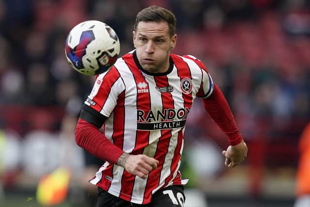 Injury concern - Billy Sharp of Sheffield Utd (Picture: Andrew Yates / Sportimage)