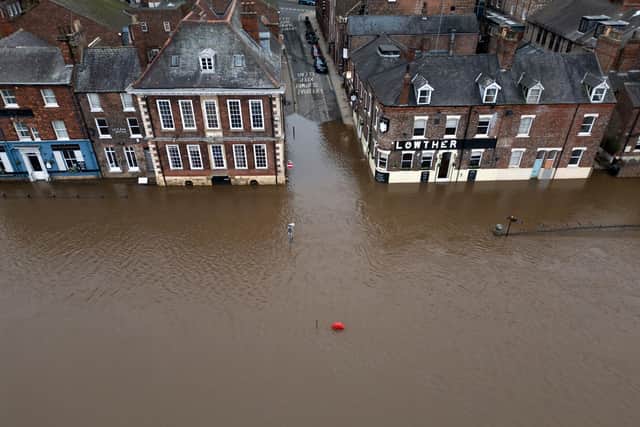More flood warnings are in place for York only a week after the River Ouse burst its banks causing flooding in the city.
Photo: Danny Lawson/PA Wire