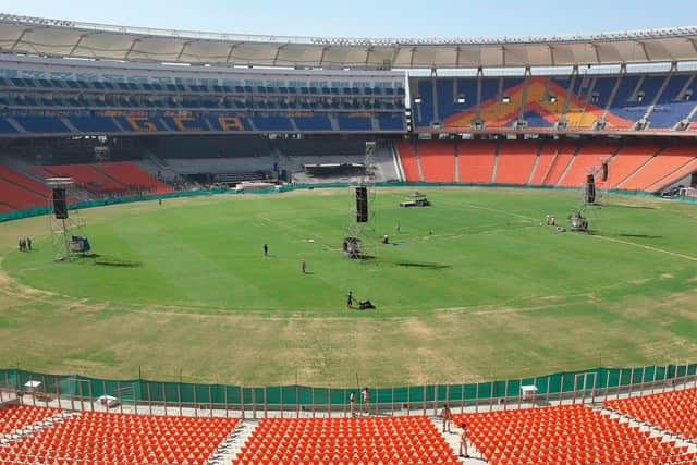 The Motera ground was officially renamed the Narendra Modi Stadium at the beginning of the third test, after India’s current prime minister who is from the same Gujarat state. It will be the setting for the fourth Test between India vs England. (Pic: Getty Images)