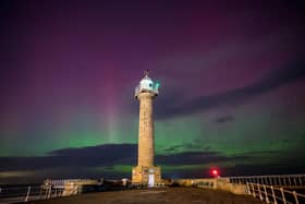 Thursday - Friday 23-24th March 2023
Picture Credit Charlotte Graham 
Picture Shows
The Aurora Borealis  or North Lights put on a show at Whitby on the Yorkshire Coast During the Night