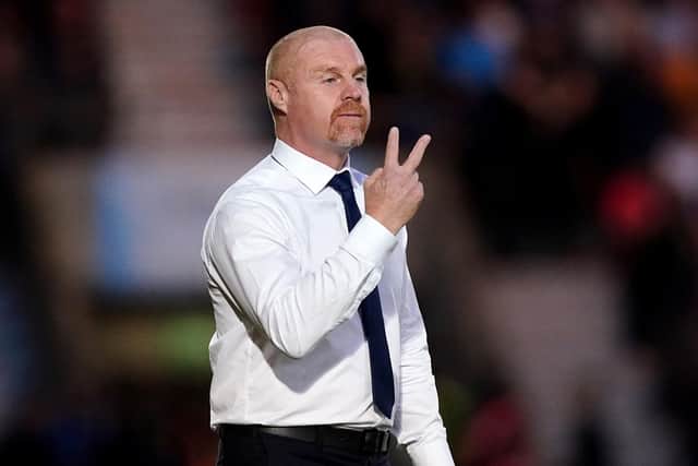 GOOD EXAMPLE: Everton manager Sean Dyche. Picture: Mike Egerton/PA
