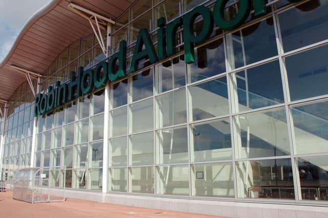 Under threat: Doncaster Sheffield Airport