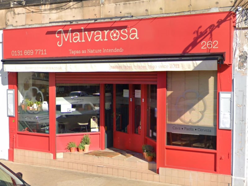 Malvarosa is a Spanish restaurant in Portobello High Street, serving tapas, paella, and more to dine in or takeaway. "Best tapas I've ever had," wrote one reviewer, "The food was wonderful, lovely Cava and the staff were very friendly!"