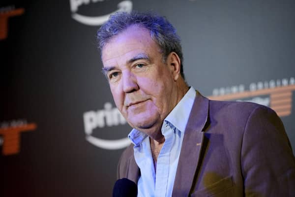 Jeremy Clarkson says he is "horrified to have caused so much hurt" with a scathing column about Prince Harry's wife Meghan that attracted a flood of complaints. (Photo by Evan Agostini/Invision/AP, File)