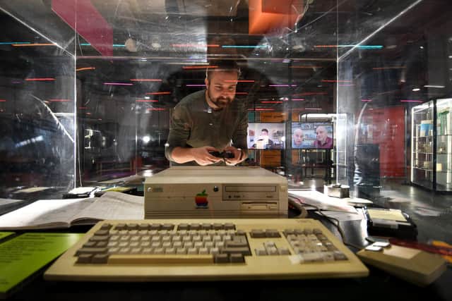 A new Exhibition called The Art of Play goes behind the screens to reveal the art, creativity and people behind five UK-made videogames.
at The National Videogames Museum, Sheffield.  Models from the game Lumino City. Picture by Simon Hulme