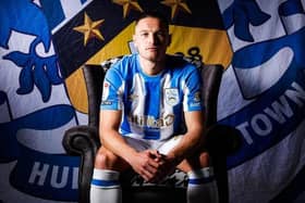 New Huddersfield Town signing and ex-Rotherham United midfielder Ben Wiles. Picture courtesy of HTAFC