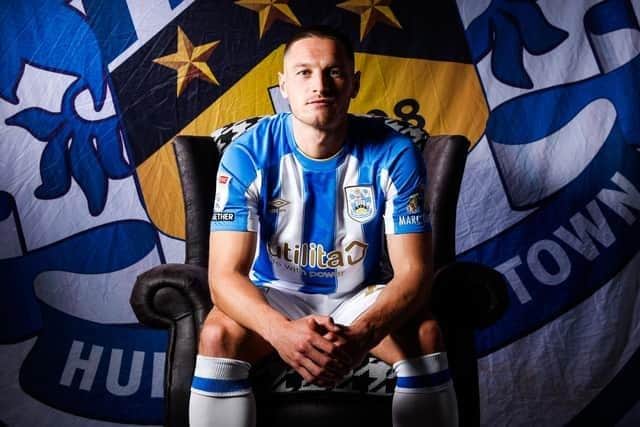 New Huddersfield Town signing and ex-Rotherham United midfielder Ben Wiles. Picture courtesy of HTAFC