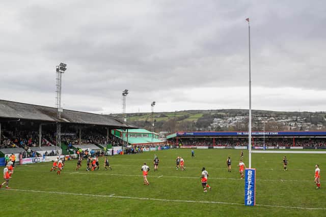 Keighley are preparing to redevelop Cougar Park. (Photo: Olly Hassell/SWpix.com)