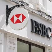 HSBC has reported a 78 per cent jump in full-year pre-tax profit, resulting in a record-high gain on high interest rates. (Photo by Lucy North/PA Wire)