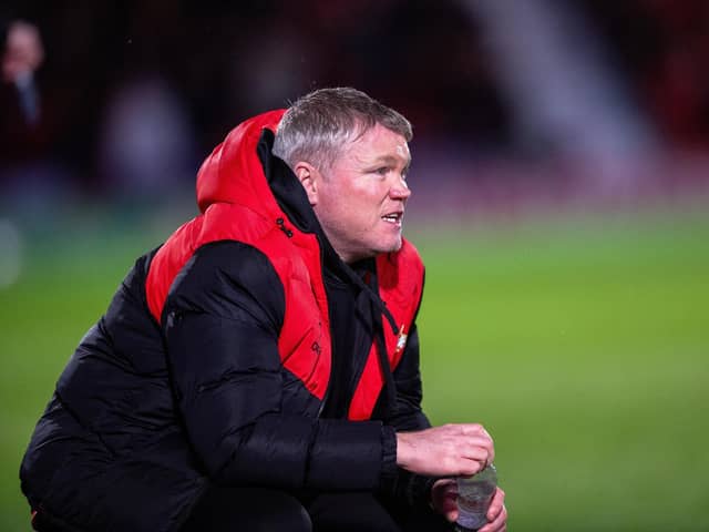 Grant McCann's Doncaster Rovers are preparing to face Morecambe. Image: Bruce Rollinson