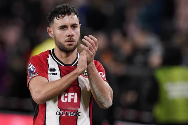 UNCERTAINTY: George Baldock's Sheffield United contract expires in the summer