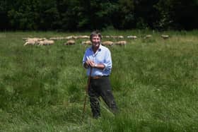 Great Yorkshire Show director Charles Mills on his farm at Appleton Roebuck, near York. PIC: Jonathan Gawthorpe.