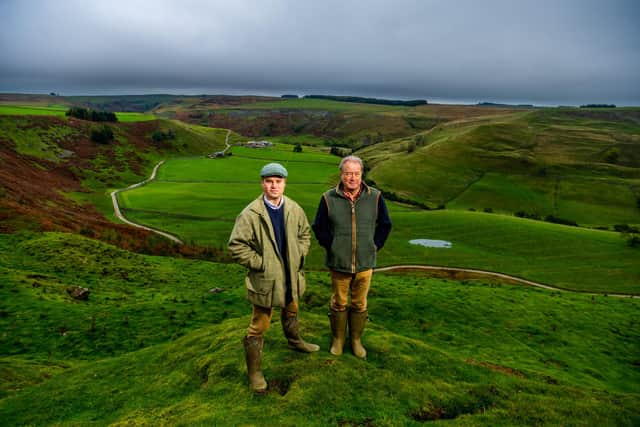 Farmer Ben Leatham, of Telfit Farm, Marske near Richmond. Ben and his father Oliver run a rare and native breed farm in Swaledale where they have pigs, sheep and cattle - they are also now working with other farms in the area and are marketing their own meats and selling online