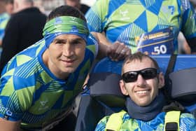 Kevin Sinfield and Rob Burrow have inspired the nation and raised millions for charity. Picture: Danny Lawson/PA Wire.