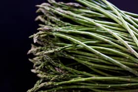 Green fresh asparagus